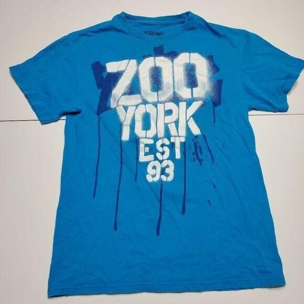 Zoo York Medium mensโ blue tee shirt